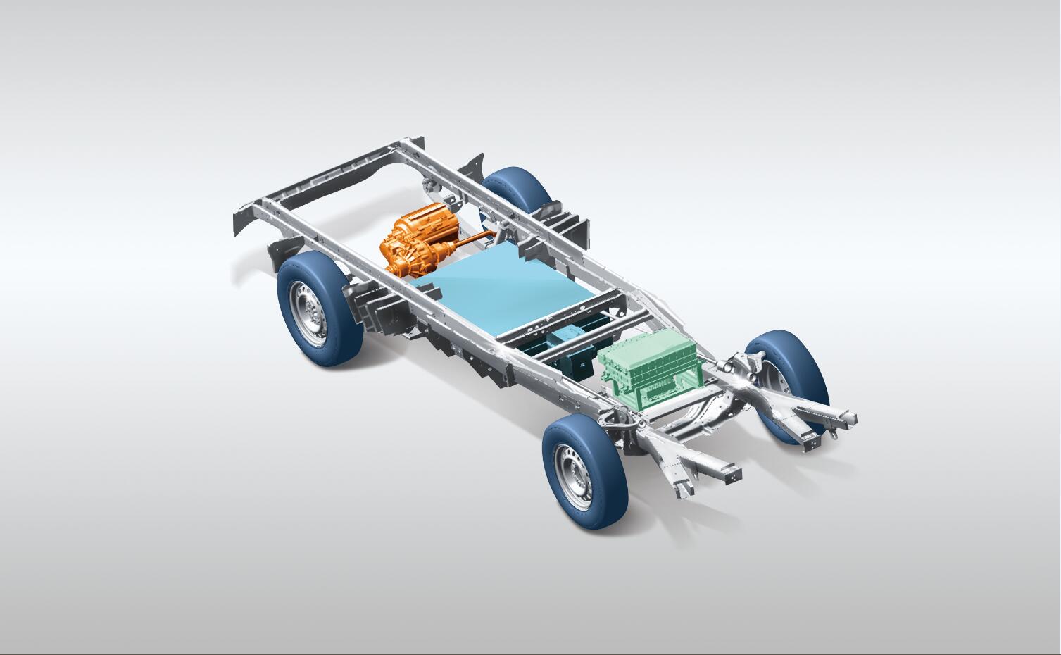 金龙金威纯电动物流车